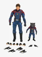 Bandai Spirits Marvel Guardians of the Galaxy Vol. 3 S.H Figuarts Star-Lord and Rocket Figures