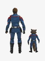 Bandai Spirits Marvel Guardians of the Galaxy Vol. 3 S.H Figuarts Star-Lord and Rocket Figures