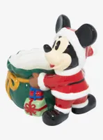 Disney Mickey Mouse Santa Candy Bowl