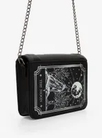 Cosmic Aura Wolf Moon Glow-In-The-Dark Tarot Crossbody Bag