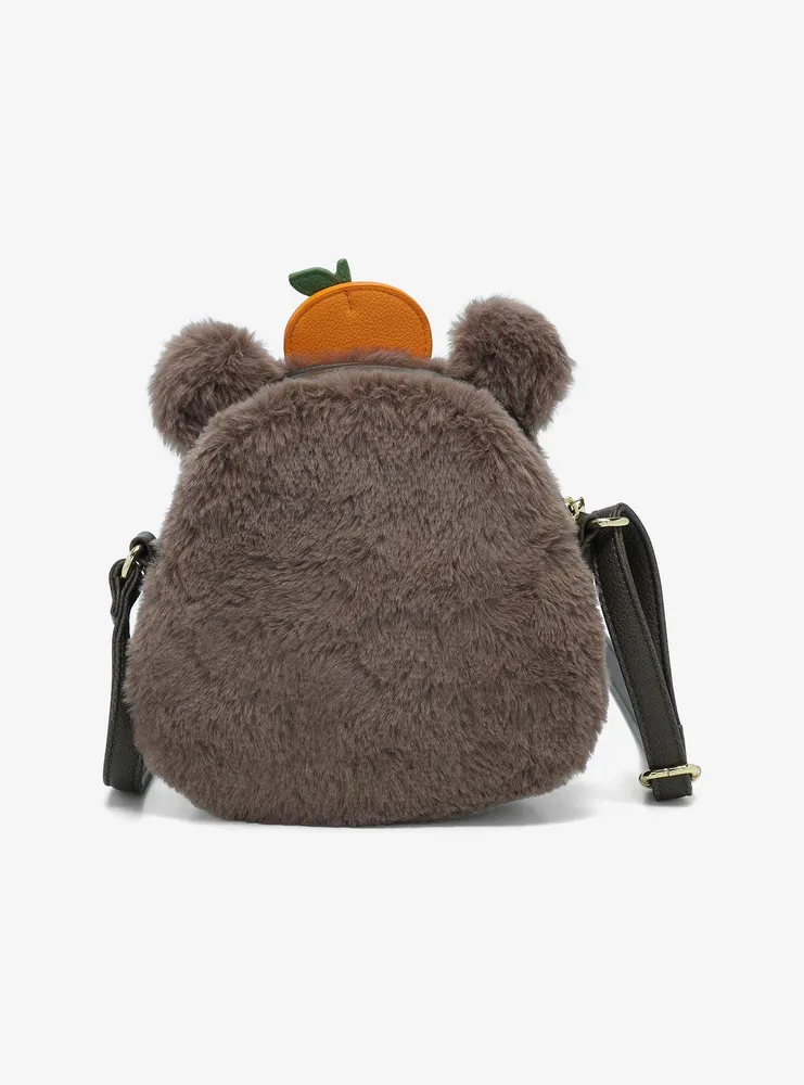 Capybara Furry Figural Crossbody Bag