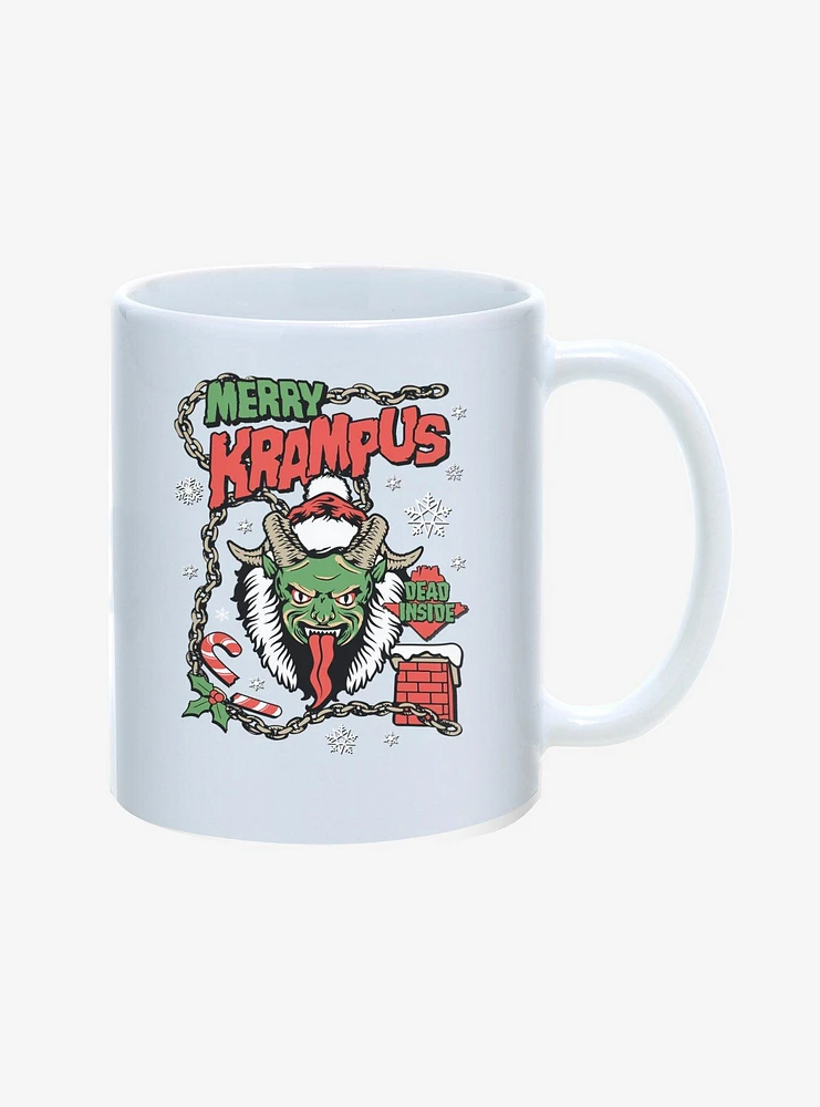 Hot Topic Merry Krampus Chains Mug 11oz