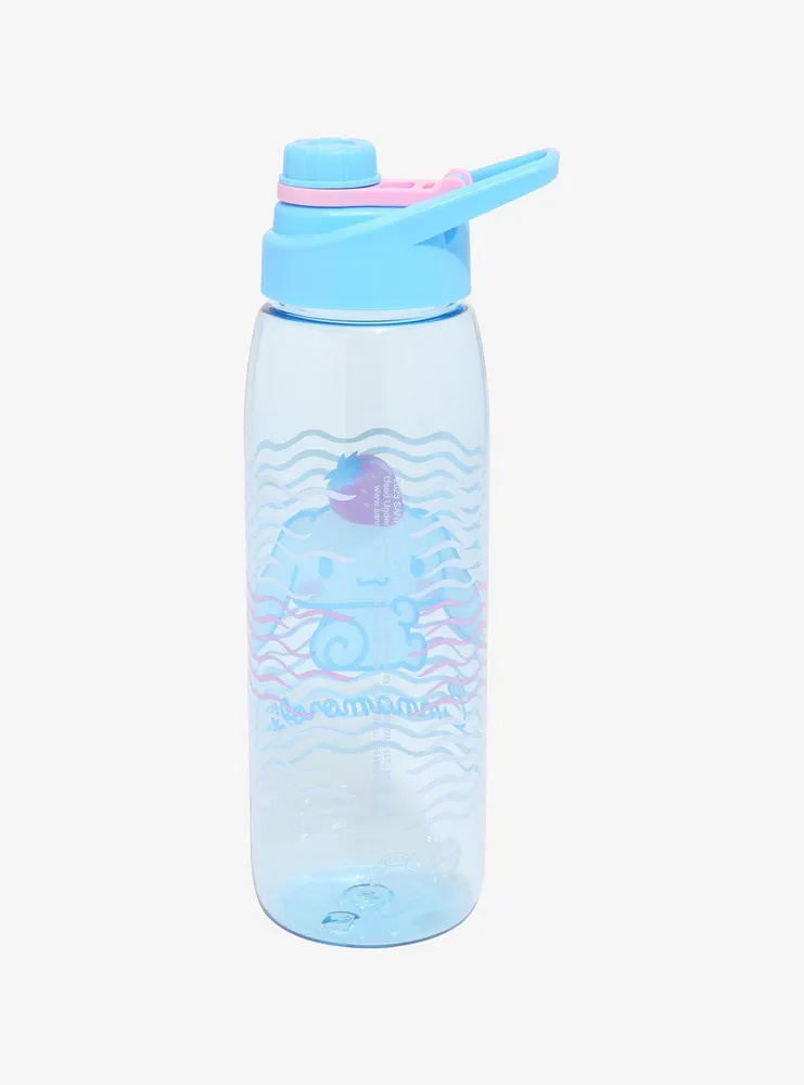 Cinnamoroll Wavy Print Acrylic Water Bottle