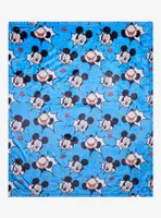 Disney Mickey Mouse Character Hugger Pillow & Silk Touch Throw Set