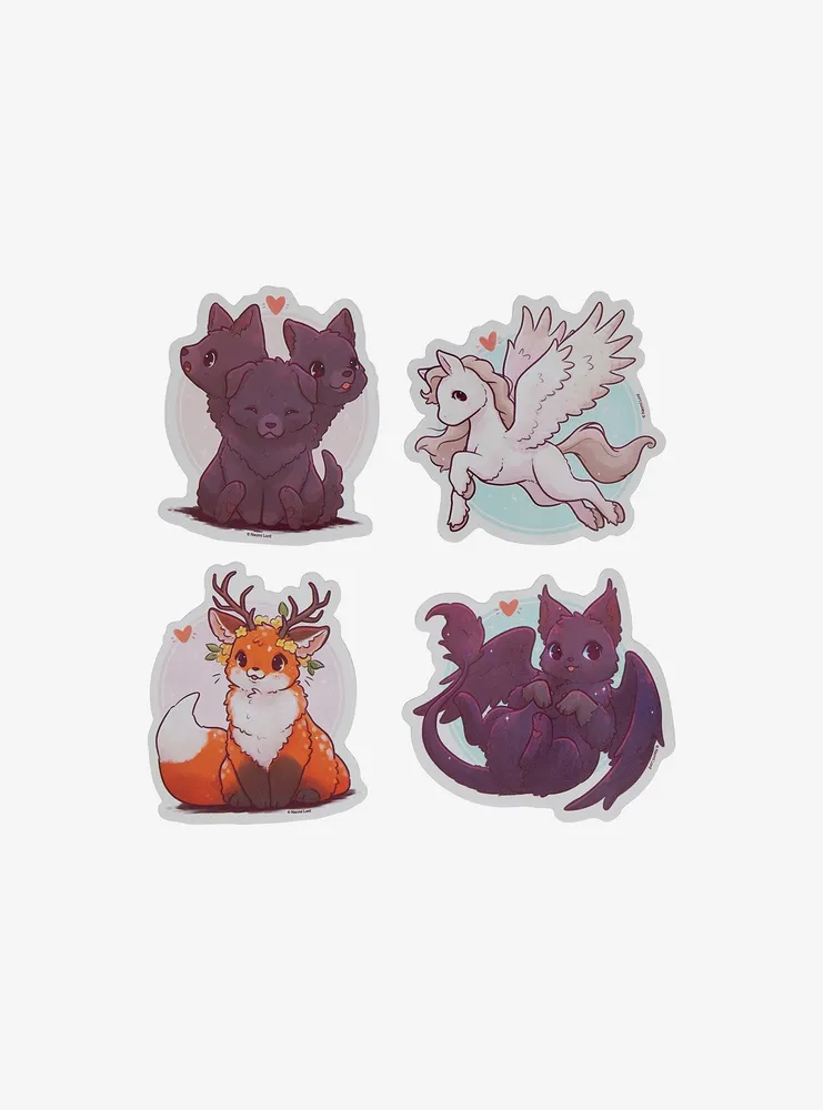 Mythical Creatures Sticker Pack By Naomi Lord
