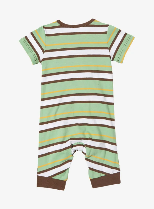 Boxlunch Disney Pluto Striped Pocket Infant One-Piece