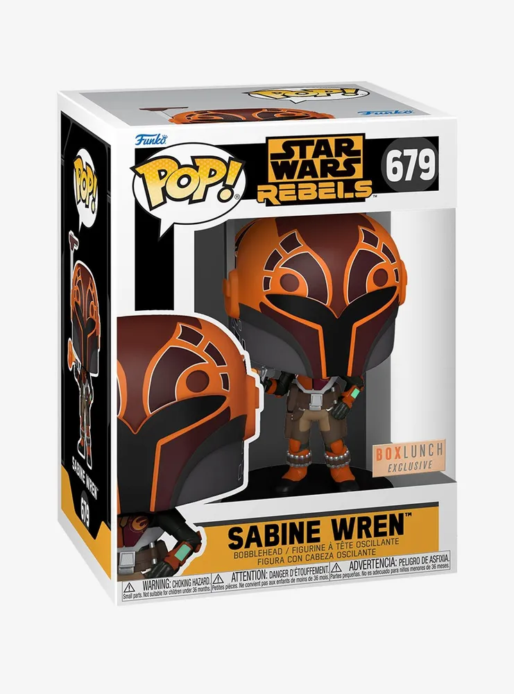 Funko Pop! Star Wars Rebels Sabine Wren Vinyl Bobblehead Figure - BoxLunch Exclusive