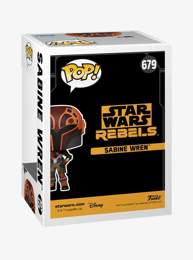 Funko Pop! Star Wars Rebels Sabine Wren Vinyl Bobblehead Figure - BoxLunch  Exclusive