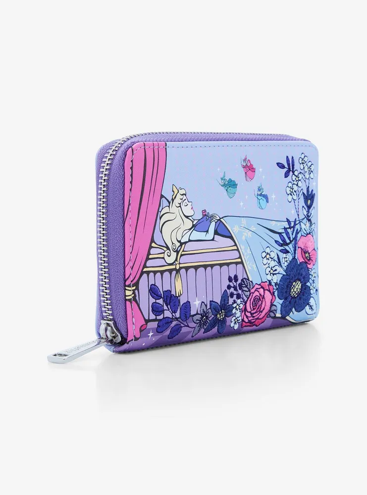 Loungefly Disney Sleeping Beauty 65th Anniversary Aurora Floral Wallet