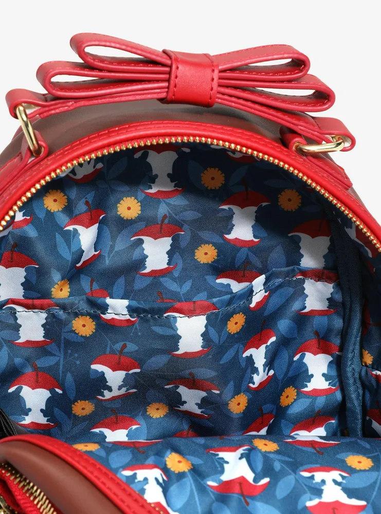 Loungefly Disney Snow White and the Seven Dwarfs Apple Classic Mini Backpack