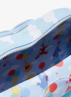Loungefly Disney Winnie the Pooh Clouds Heart-Shaped Crossbody Bag