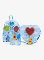 Loungefly Disney Winnie the Pooh Clouds Heart-Shaped Crossbody Bag