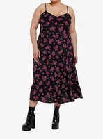 Daisy Street Purple Floral Cami Dress Plus