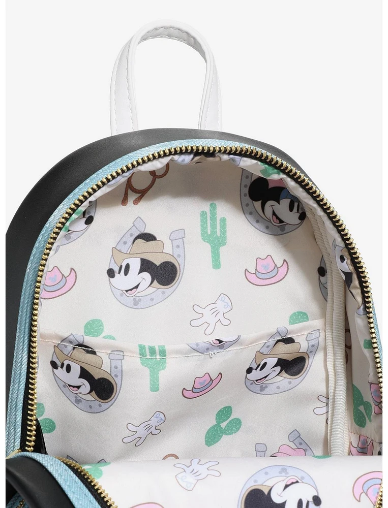 Loungefly Disney Minnie Mouse Cowgirl Mini Backpack