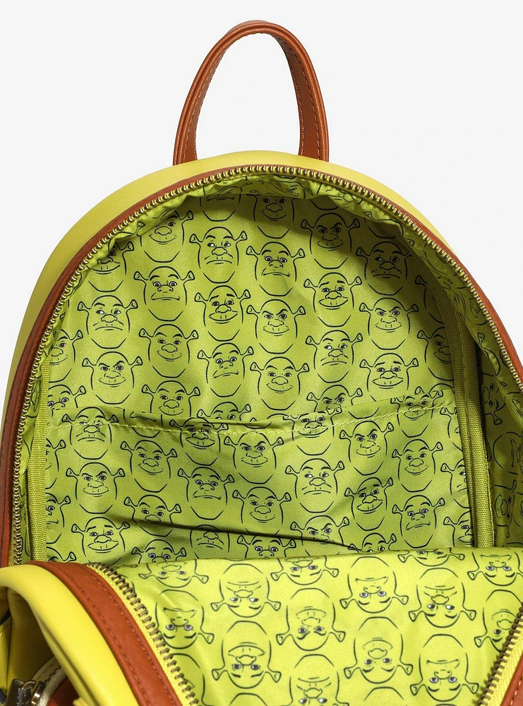 Loungefly Shrek Keep Out Mini Backpack