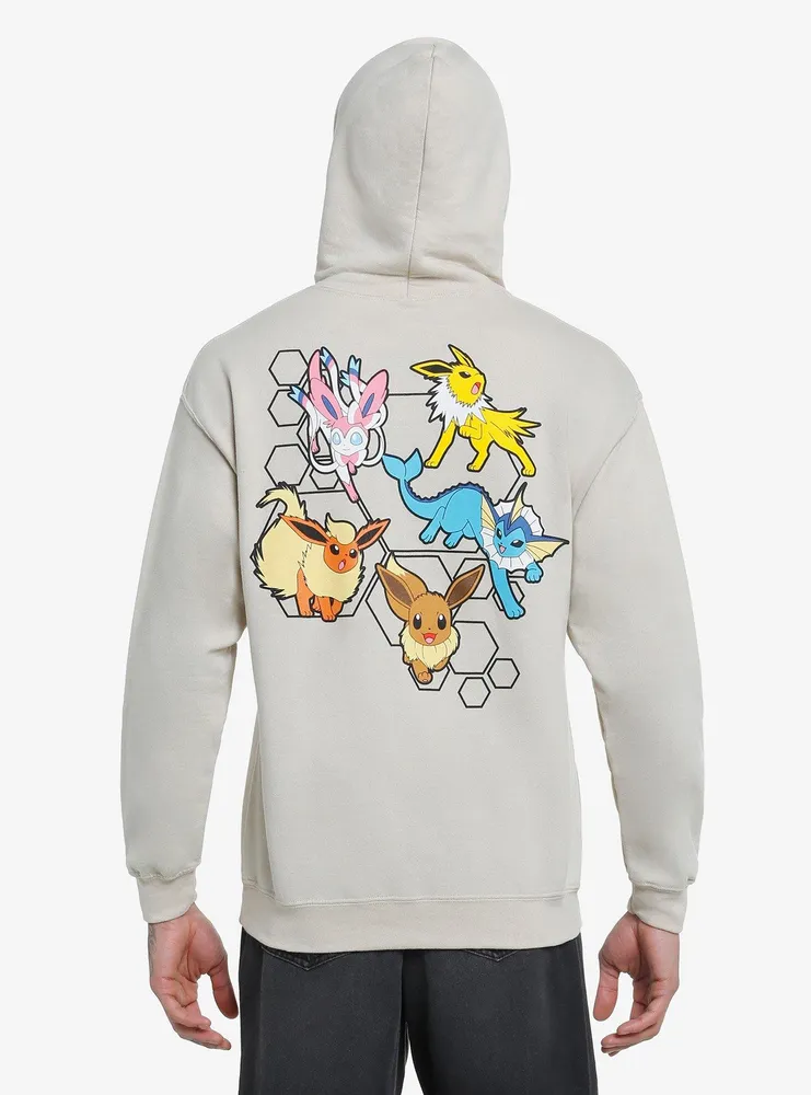 Men's Pokemon Eeveelutions Sweatshirt - Charcoal Heather - 2X Large