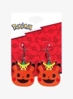 Pokémon Pikachu Pumpkin Pop Up Statement Earrings — BoxLunch Exclusive
