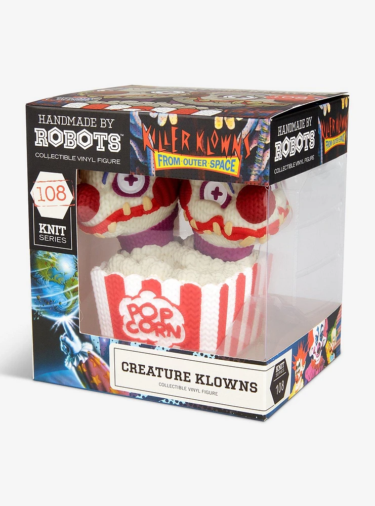 Handmade By Robots Killer Klowns From Outer Space Knit Series Popcorn Babies Vinyl Figure