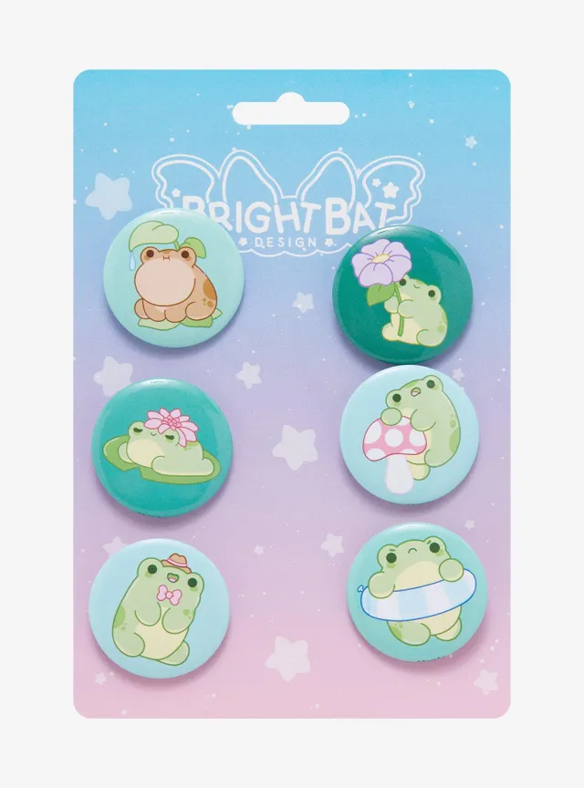 Hot Topic Kawaii Frogs Blind Box Enamel Pin By Bright Bat Design