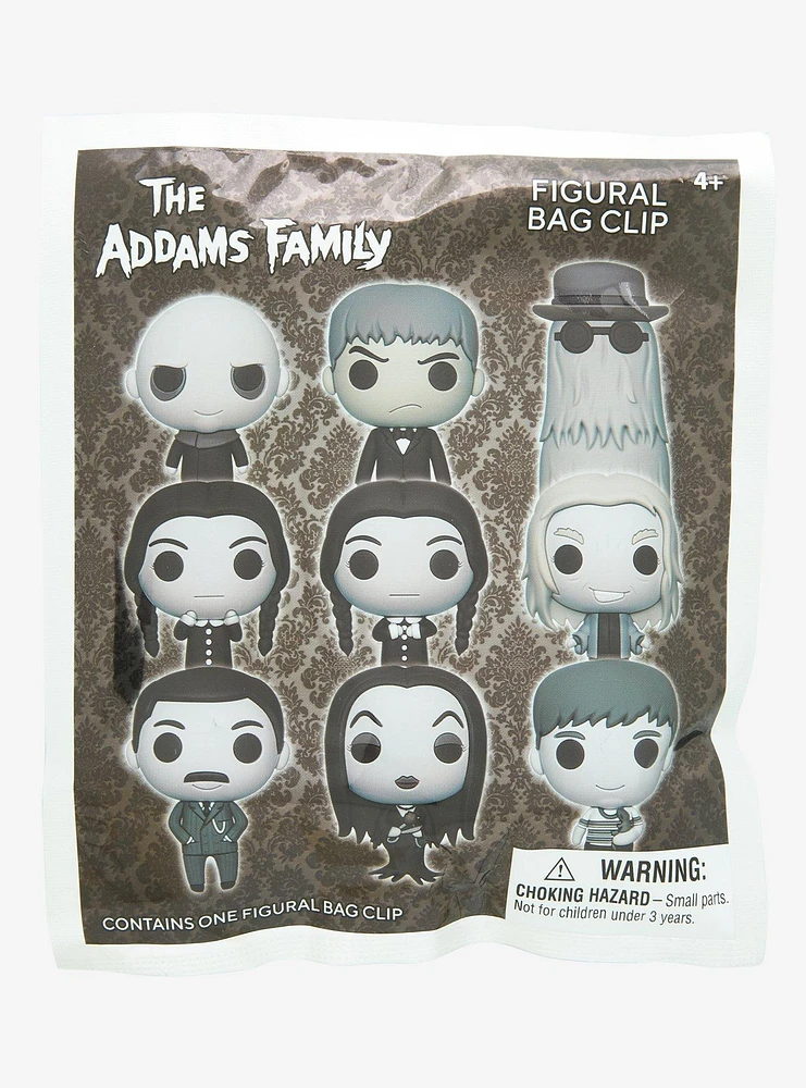 The Addams Family Characters Blind Bag Figural Bag Clip