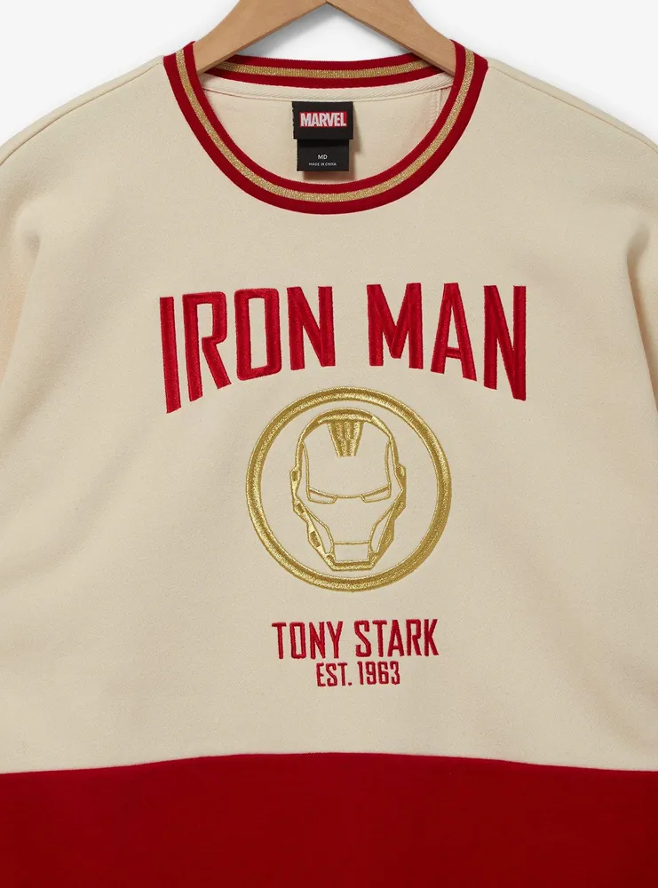 Marvel Iron Man Panel Crewneck - BoxLunch Exclusive