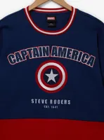 Marvel Captain America Panel Crewneck - BoxLunch Exclusive