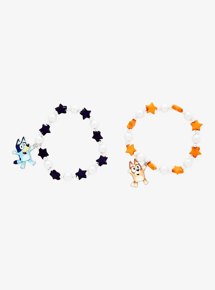 Bluey Bingo & Bluey Best Friend Beaded Bracelets