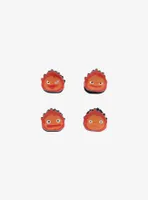 Studio Ghibli Howl's Moving Castle Calcifer Mini Claw Hair Clip Set