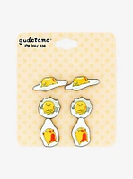 Gudetama Poses Earring Set