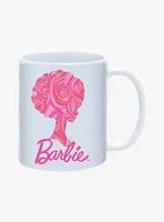 Barbie Retro Swirl Silhouette Mug 11oz