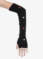 Floral Rosette Arm Warmers