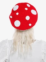 Mushroom Crochet Beret