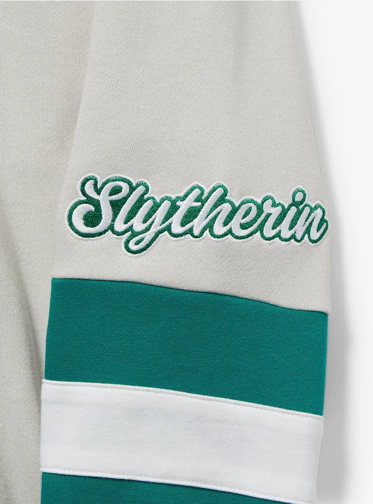 Harry Potter Slytherin Varsity Hoodie - BoxLunch Exclusive