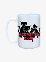 Emily The Strange Bad Kitten Club Mug 15oz