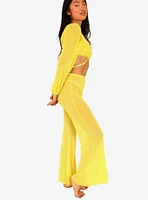 Dippin' Daisy's Palm Spring Pant Cover-Up Juicyfruit Yellow