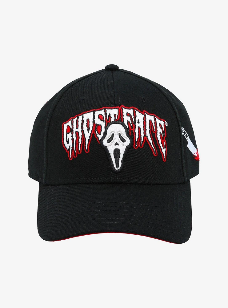 Ghost Face Embroidered Dad Cap