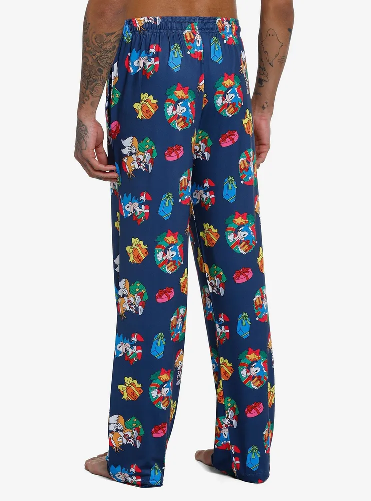 Sonic The Hedgehog Holiday Pajama Pants