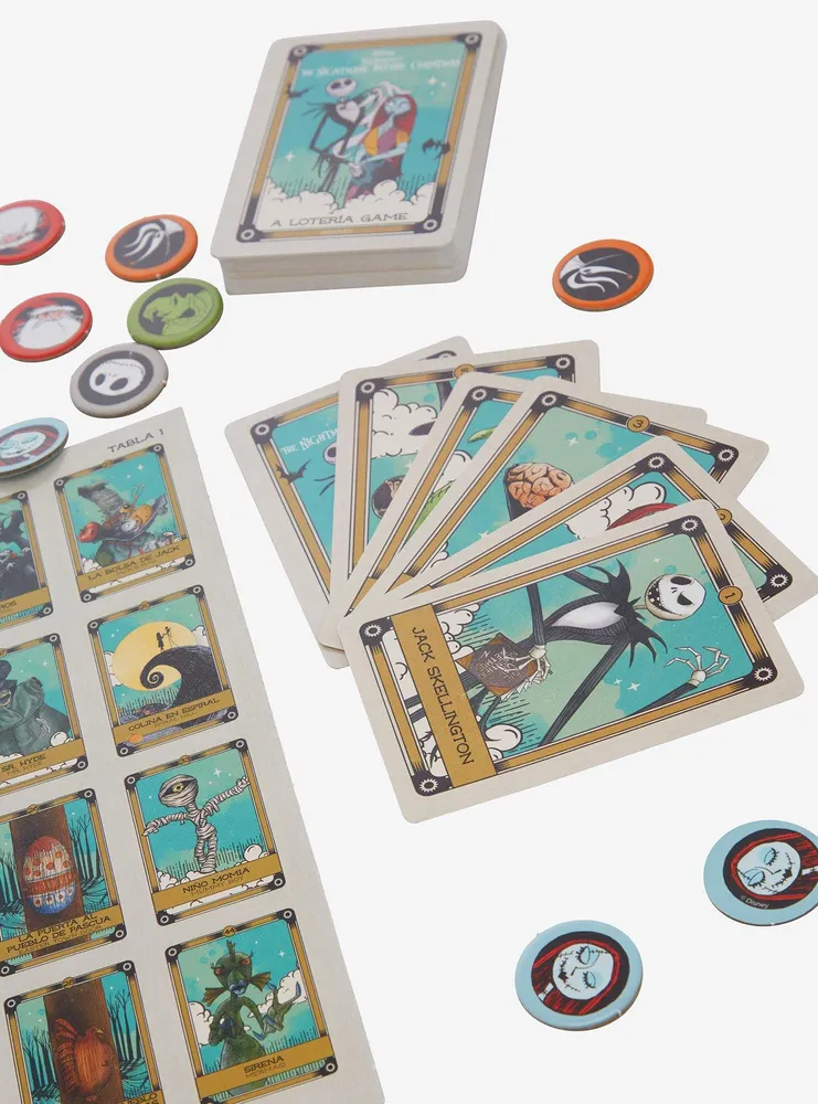 Disney The Nightmare Before Christmas: A Lotería Game