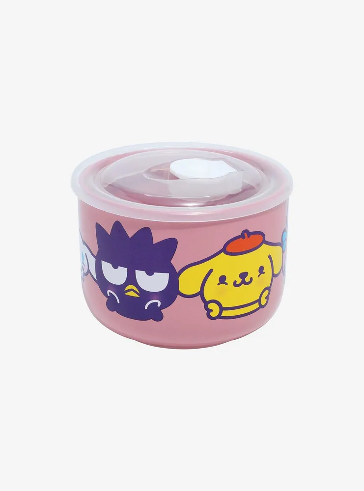 Hello Kitty And Friends Pink Soup Mug With Lid