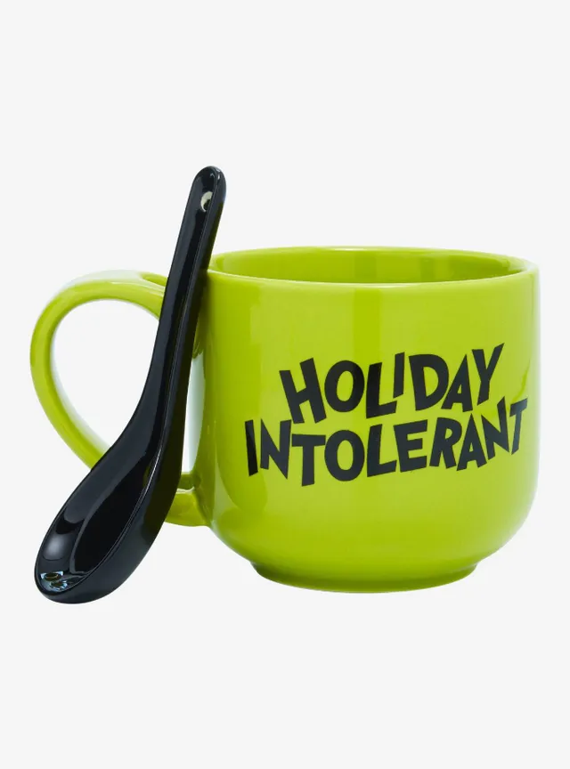 Hot Topic Dr. Seuss How The Grinch Stole Christmas Naughty & Nice Mug