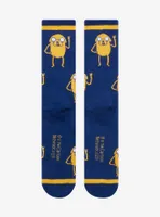 Adventure Time Jake the Dog Allover Print Crew Socks - BoxLunch Exclusive