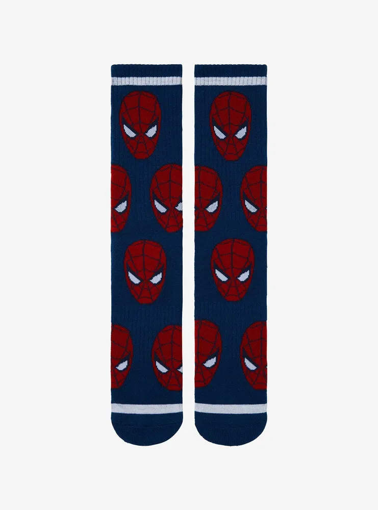 Marvel Spider-Man Allover Print Crew Socks - BoxLunch Exclusive