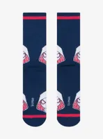 Marvel Spider-Man Spider-Gwen Allover Print Crew Socks - BoxLunch Exclusive