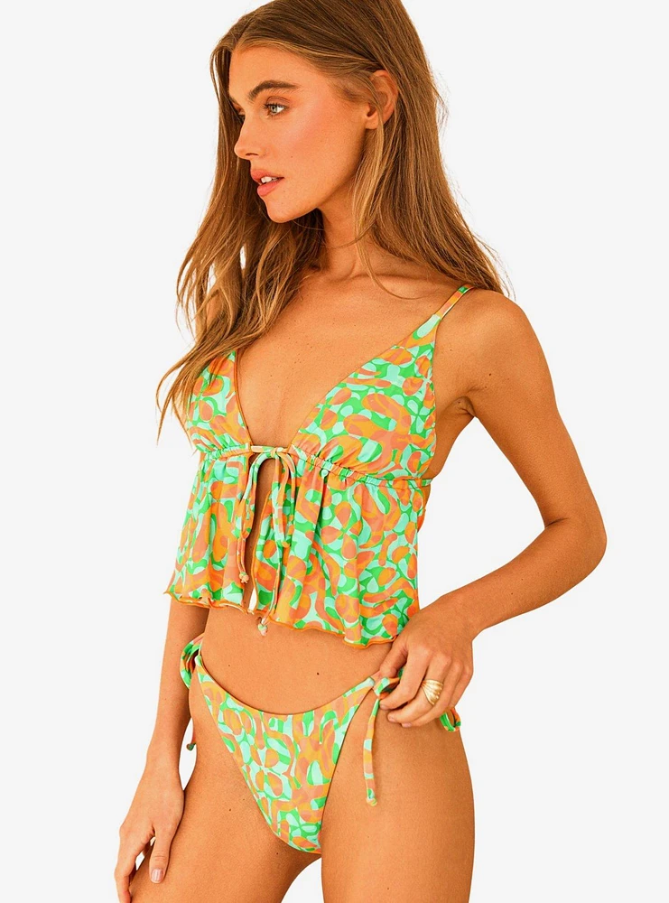 Dippin' Daisy's Goldie Swim Top Primavera Green