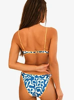 Dippin' Daisy's Do Lab Swim Top Echo Blue