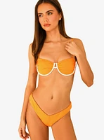 Dippin' Daisy's Starlight Swim Top Creamsicle Orange