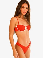 Dippin' Daisy's Starlight Swim Top Poppy Red