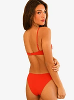 Dippin' Daisy's Starlight Swim Top Poppy Red