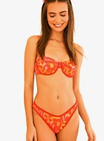 Dippin' Daisy's Starlight Swim Top Sungazer Red