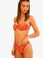 Dippin' Daisy's Starlight Swim Top Sungazer Red